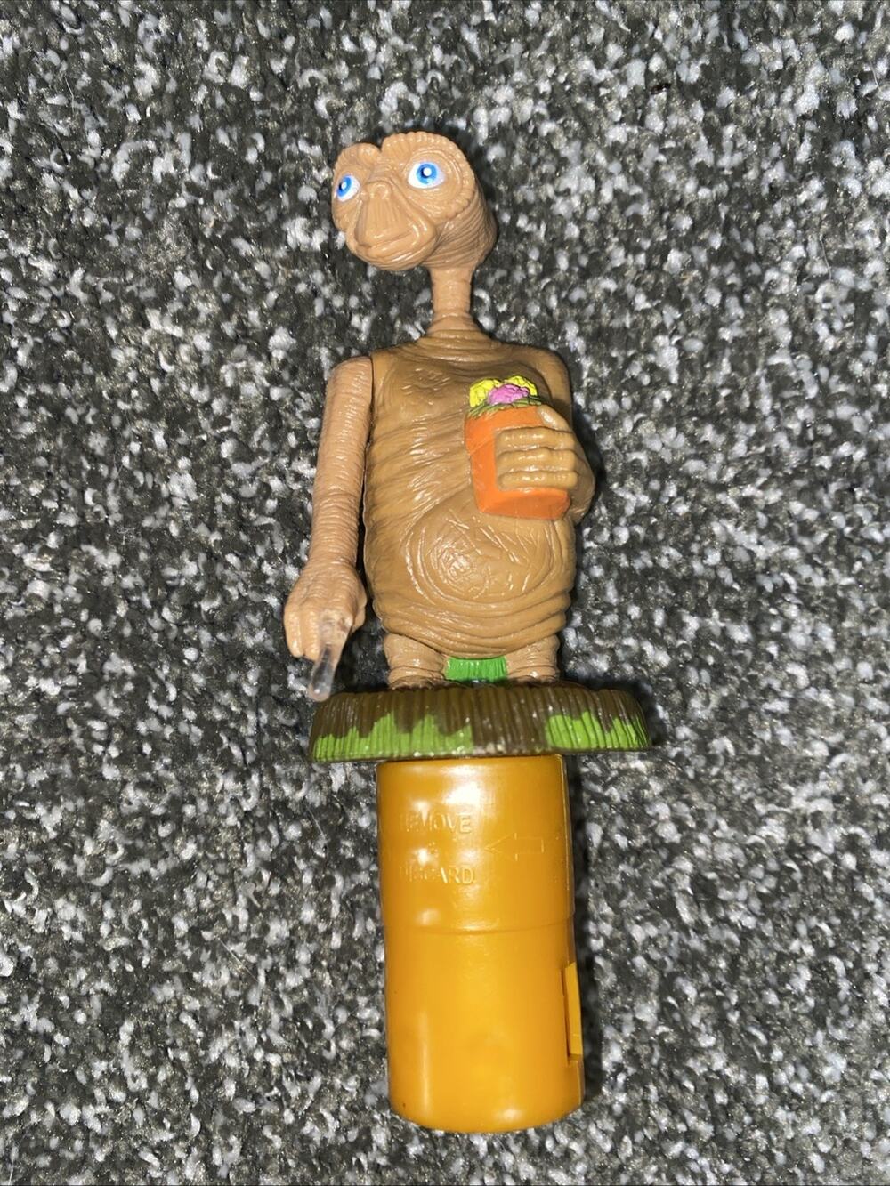 E.T. Extra Terrestrial Figure 2002 Hershey Topper Vintage Flower Pot